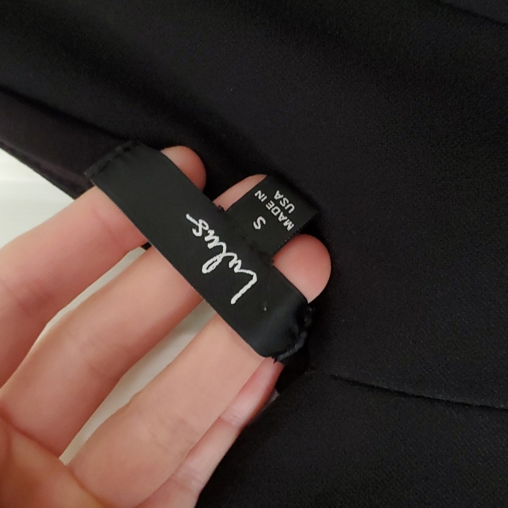 NWOT Lulus Iconic Moment Black Bodycon Midi Dress - Picture 4 of 4